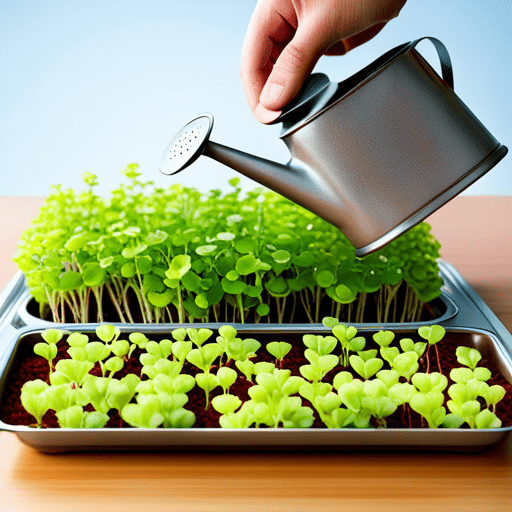 Expert Tips for Watering Your Microgreens