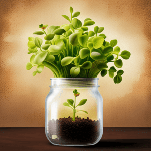 How to Grow Microgreens in Mason Jars