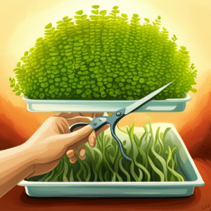 How to Harvest Microgreens at the Right Time