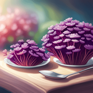 Exploring the Unique Flavor of Red Cabbage Microgreens