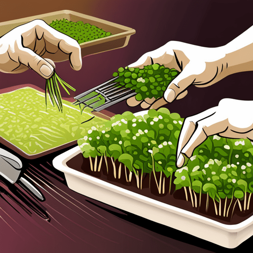 Growing Microgreens Step by Step Guide to Harvesting Fresh Greens