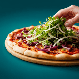 The Art of Sprinkling Add Microgreens to Your Pizza