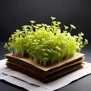 The Convenience of Paper Towels A Surprising Microgreens Growing Medium