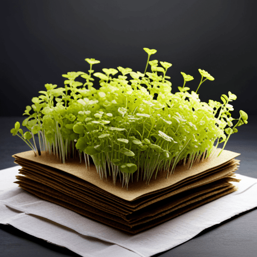 The Convenience of Paper Towels A Surprising Microgreens Growing Medium